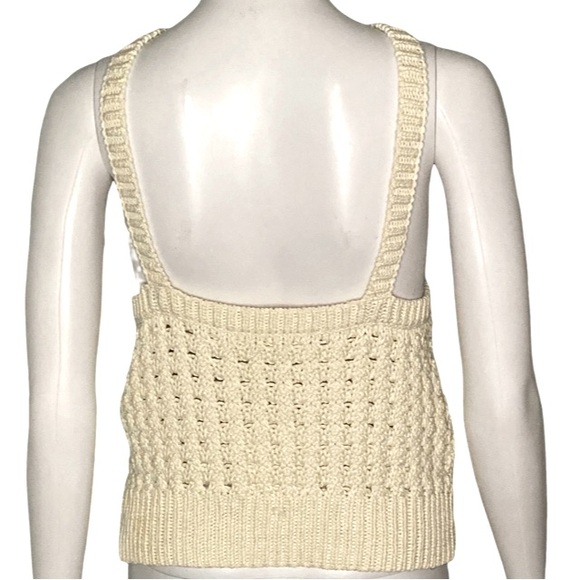 NWT A.L.C. Hadley Cream Sweater Tank - Sz L - Picture 4 of 9